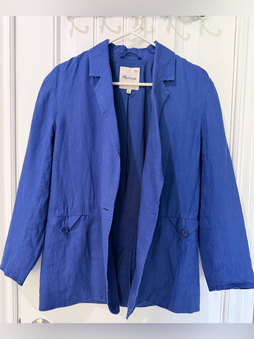 Madewell Crossover Linen Blazer - Picture 5 of 5